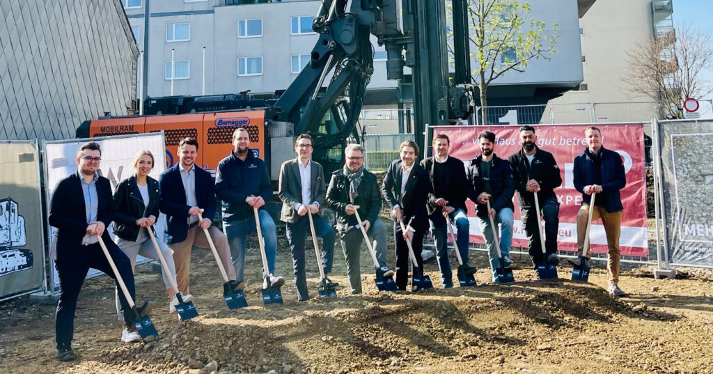 Spatenstich für weiteres Rustler Projekt in Wien Liesing