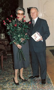 Frieda Rustler und ihr Mann Günther Rustler